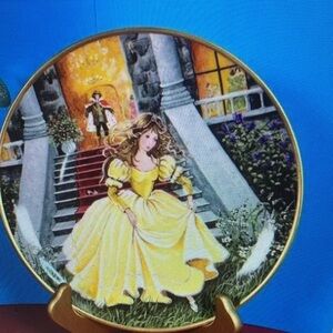 Kaiser CINDERELLA Collectors Plate Classic Fairy Tales by Gerda Neubacher